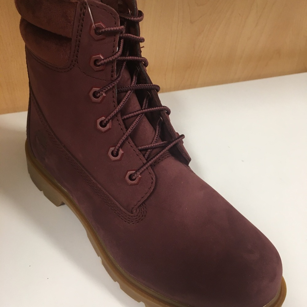 🌺Burgundy Timberlands 🌺M,C - Picture 7 of 7